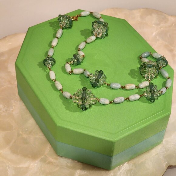 Brand New!! SWAROVSKI: Somnia Gold-Toned Crystal Necklace - Picture 9 of 9